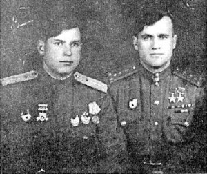 Ф. Архипенко и Н. Гулаев. 1944 год